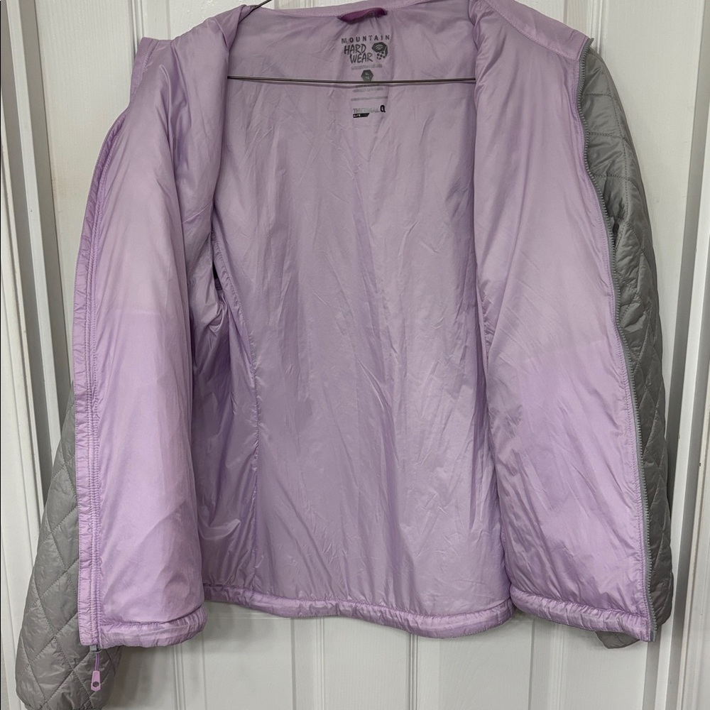 Mountain Hard Wear Women's Lightweight Gray Quilted Jacket Size XL - Picture 6 of 7